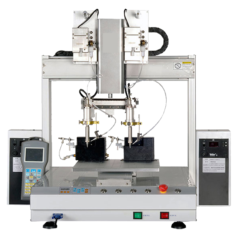 双头双轨自动焊锡机